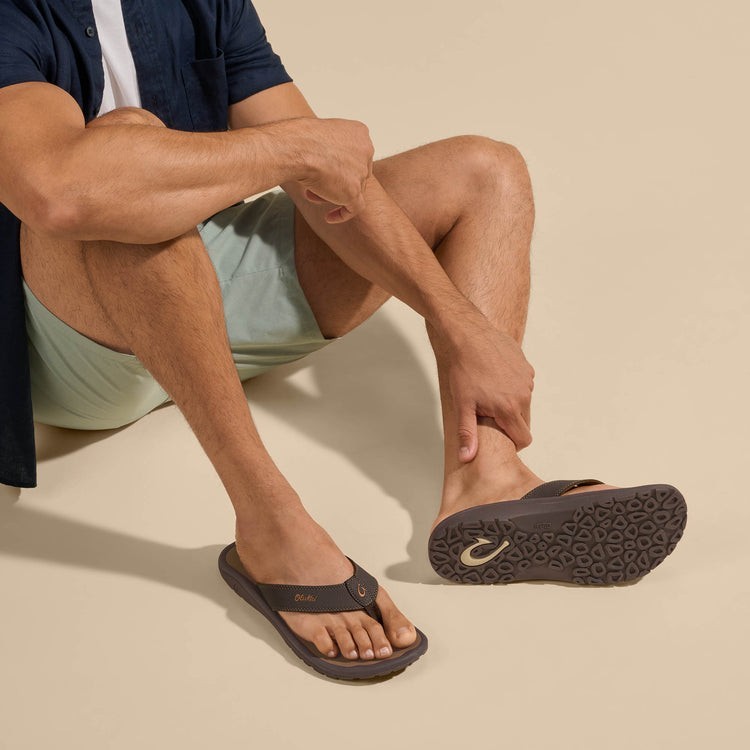 NEW Olukai Ohana Men’s Flip Flop Sandals Toe Post Beach Water