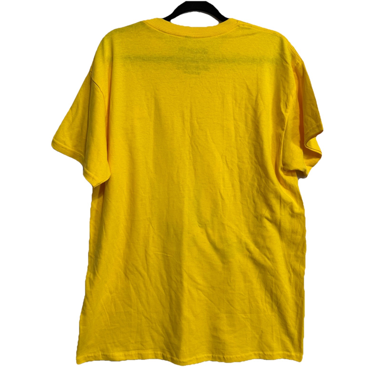 Aerosmith Walk This Way Graphic Tee Men’s Large Yellow Short Sleeve Cotton NWOT
