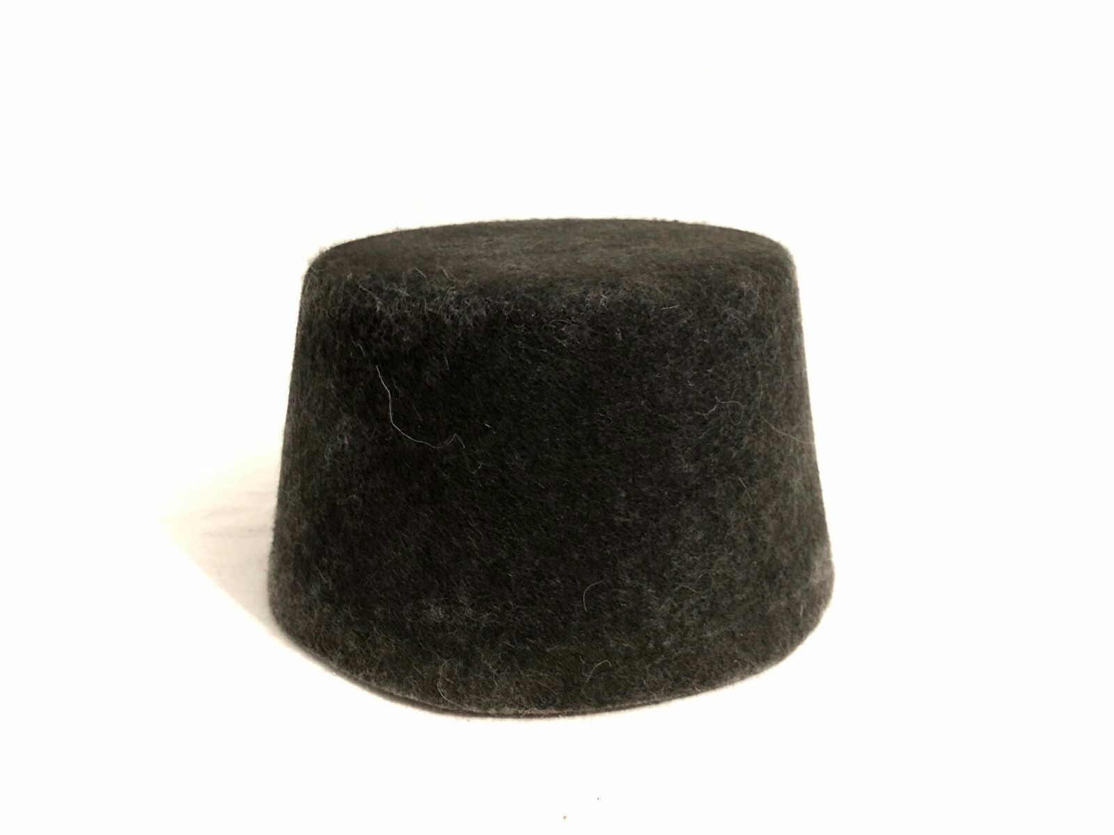 ALBANIA BLACK PLIS WOOL HAT FOLK QELESHE HANDMADE 100% WOOL PILEUS INDIPENDENCE