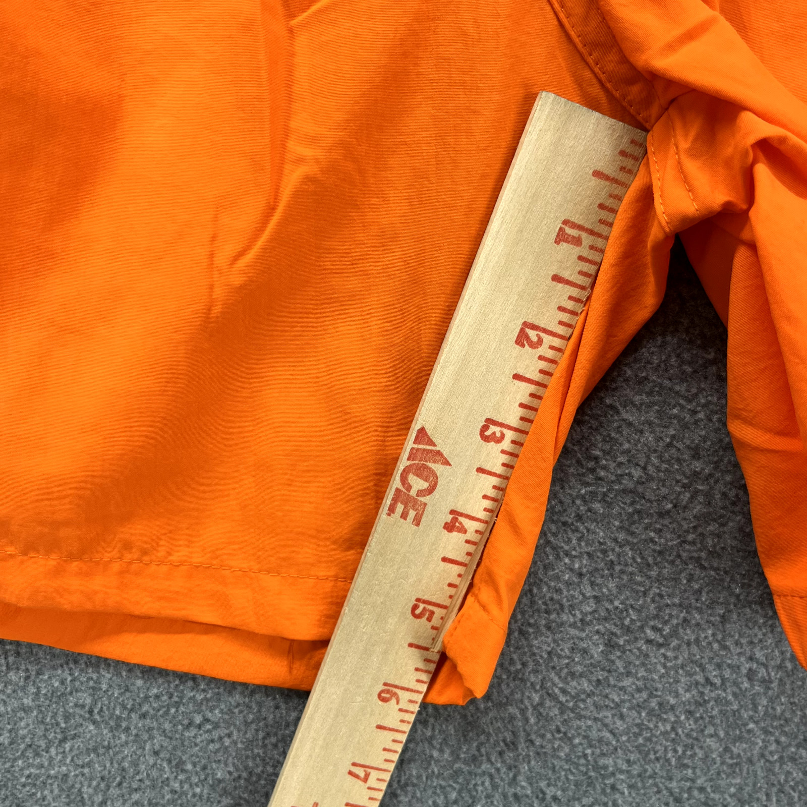 The Finals Shorts Mens 3XL Orange Trunk Deck with Back Pocket Swimwear