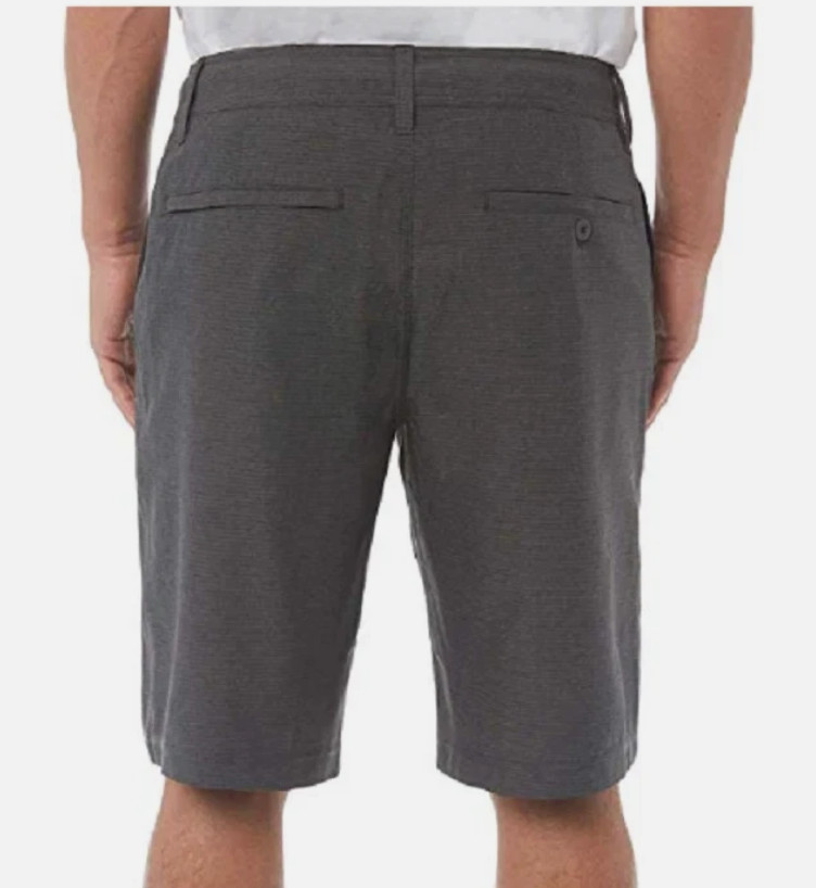 Hang Ten Men’s Everyday 20″ Hybrid Walk Short Gray Size 36