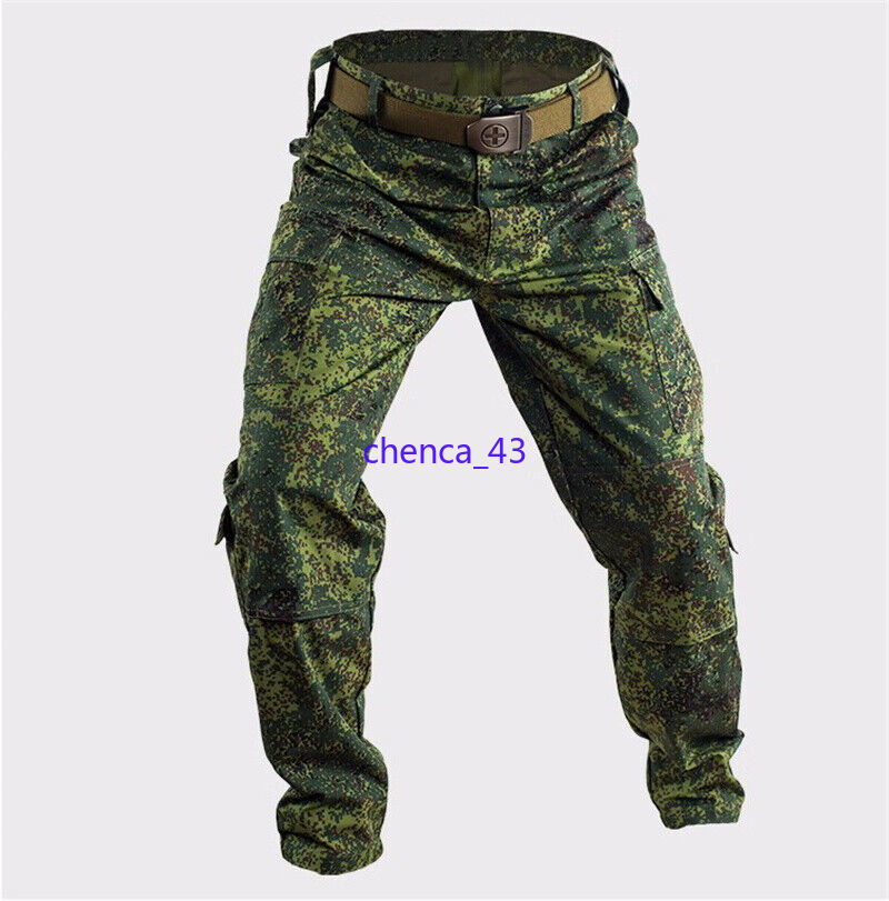 1PC Russian EMR Camouflage Stormsuit Tactical Training Top+Pant Military Uniform