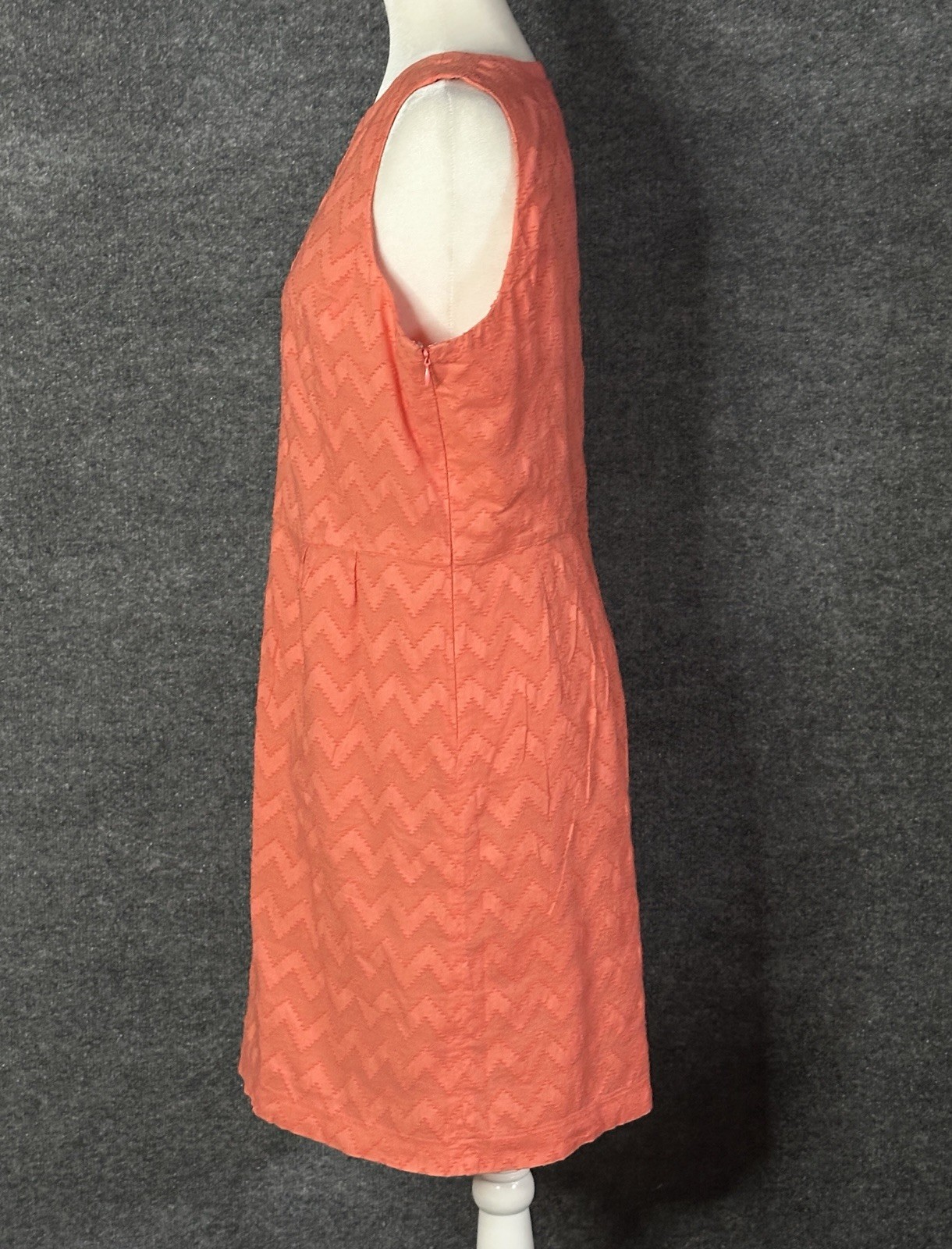 Tommy Hilfiger Sheath Dress Chevron Party Office Preppy Size 14 CM5254