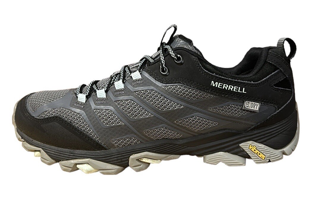Merrell Moab FST Gray Black Outdoors Women’s Hiking Shoes #J37168 Granite 10.5