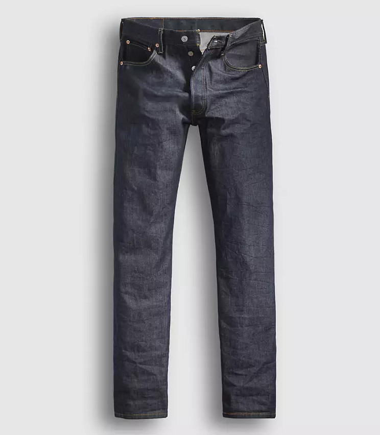 LEVI’S 501® Original Shrink-to-fit™ Men’s Jeans Rigid – Dark Wash – Non Stretch