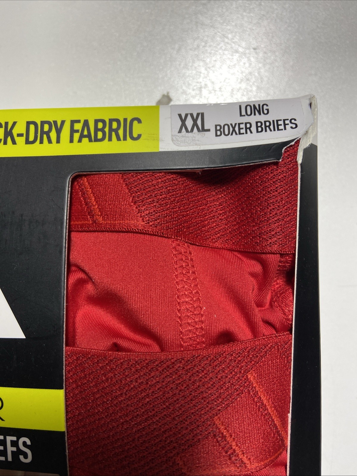 (1)Pack Adidas Men’s Microfiber Long Boxer Briefs Size XXL ASSORTED & PRINTS