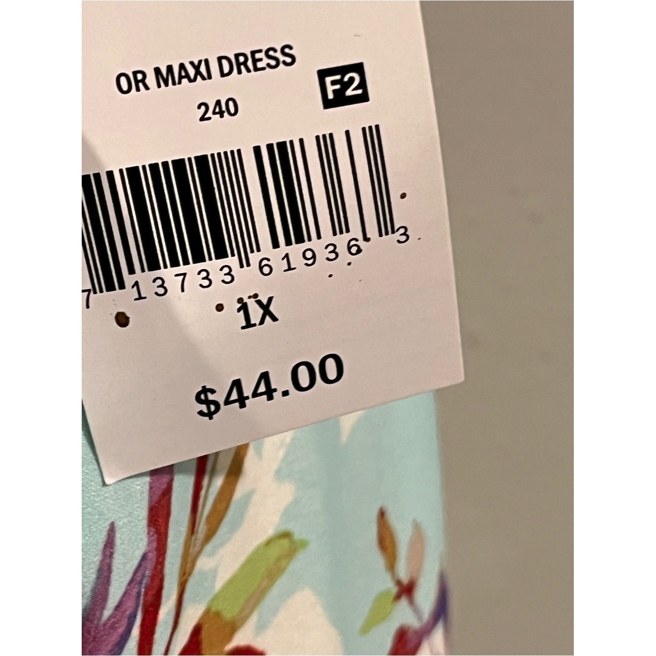 Floral sleeveless plus size Maxi Dress in Mint size 1X