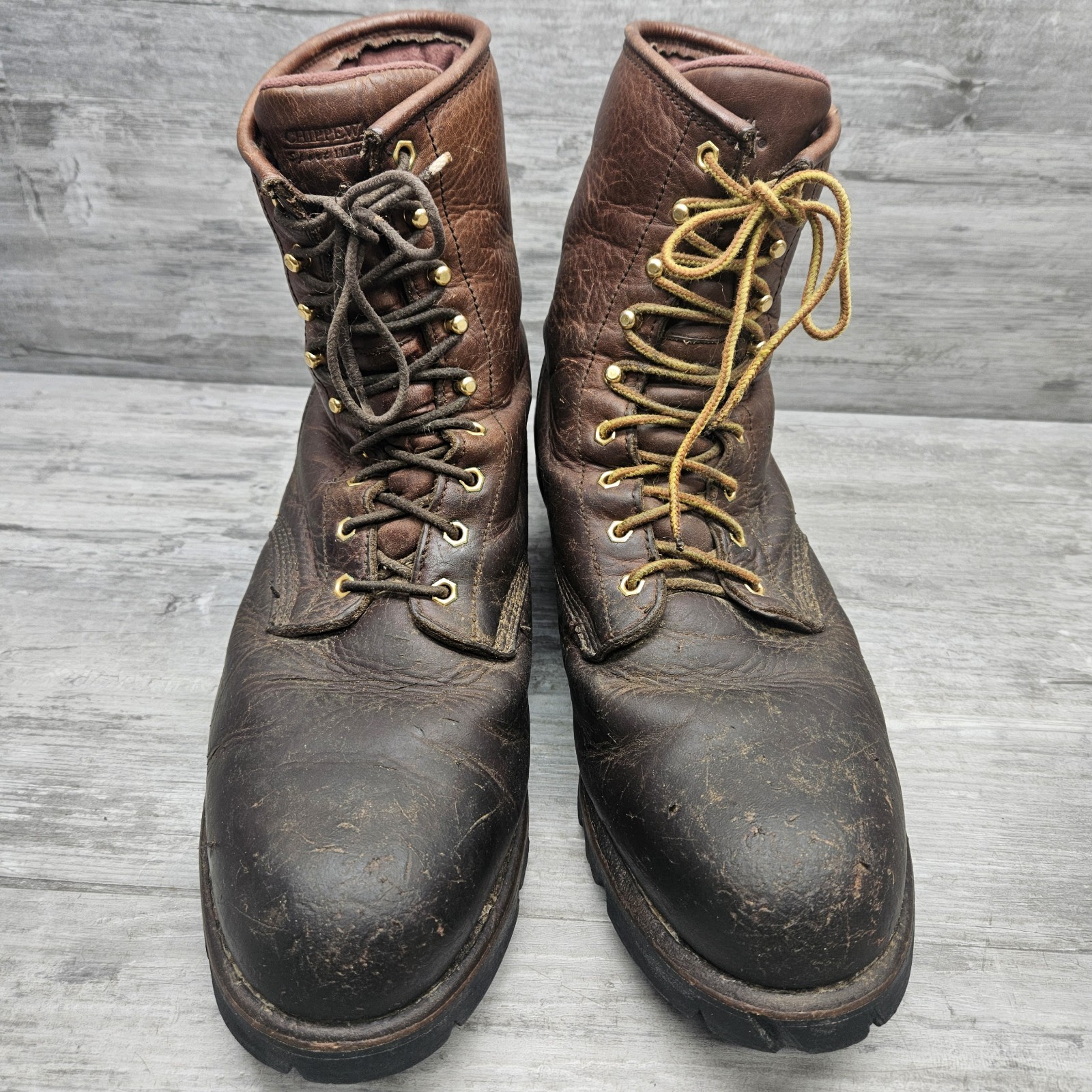 Chippewa Boots Paladin Logger Steel Toe Insulated Waterproof Size 13 XW #73060