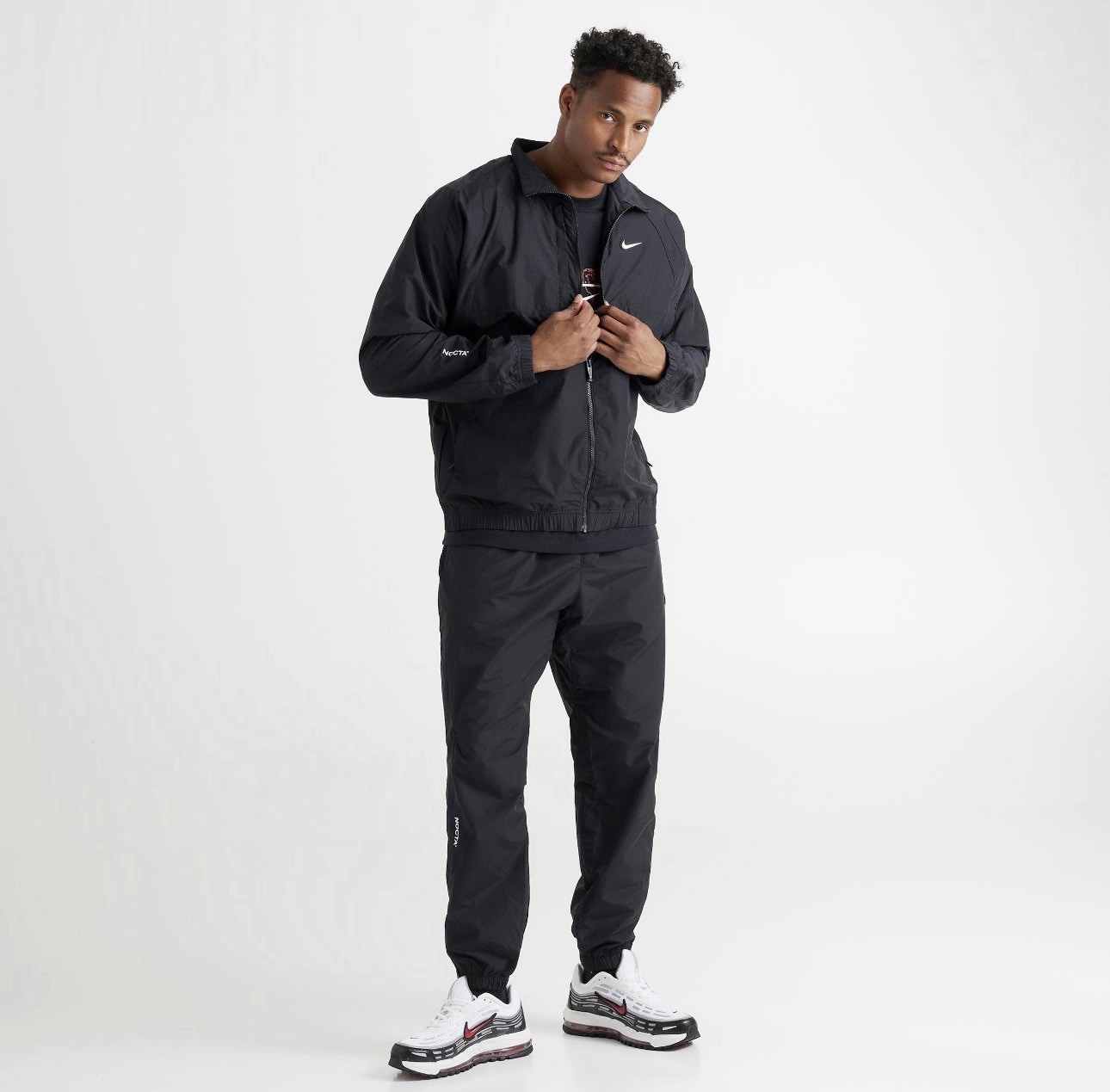 Nike x NOCTA Northstar Nylon Track Jacket FN7666-010 Size: XS, S, M, L, XL, XXL