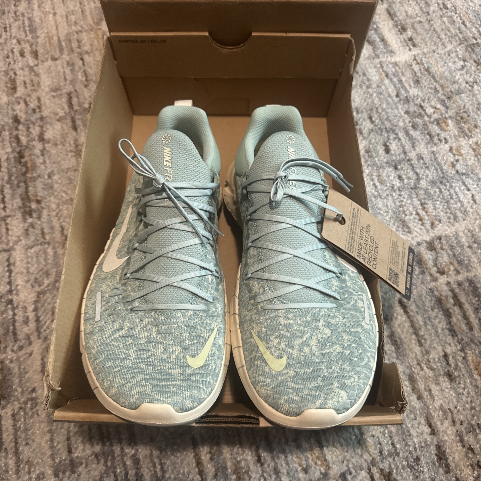 Size 10 Nike Free Run 5.0 Olive Aura (2021)
