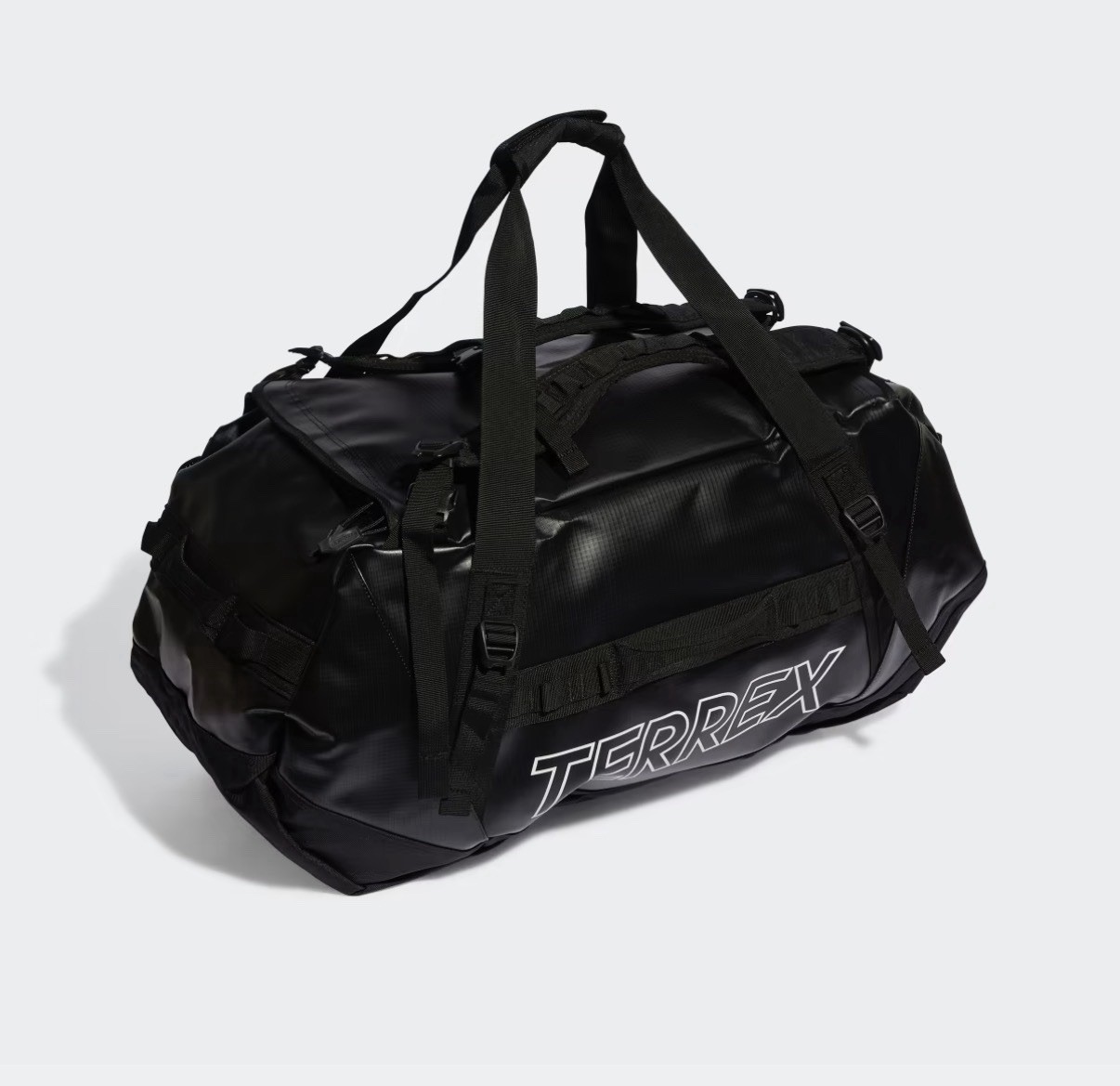 Adidas TERREX RAIN.RDY EXPEDITION DUFFEL BAG Backpack LARGE 100L Cordura Black