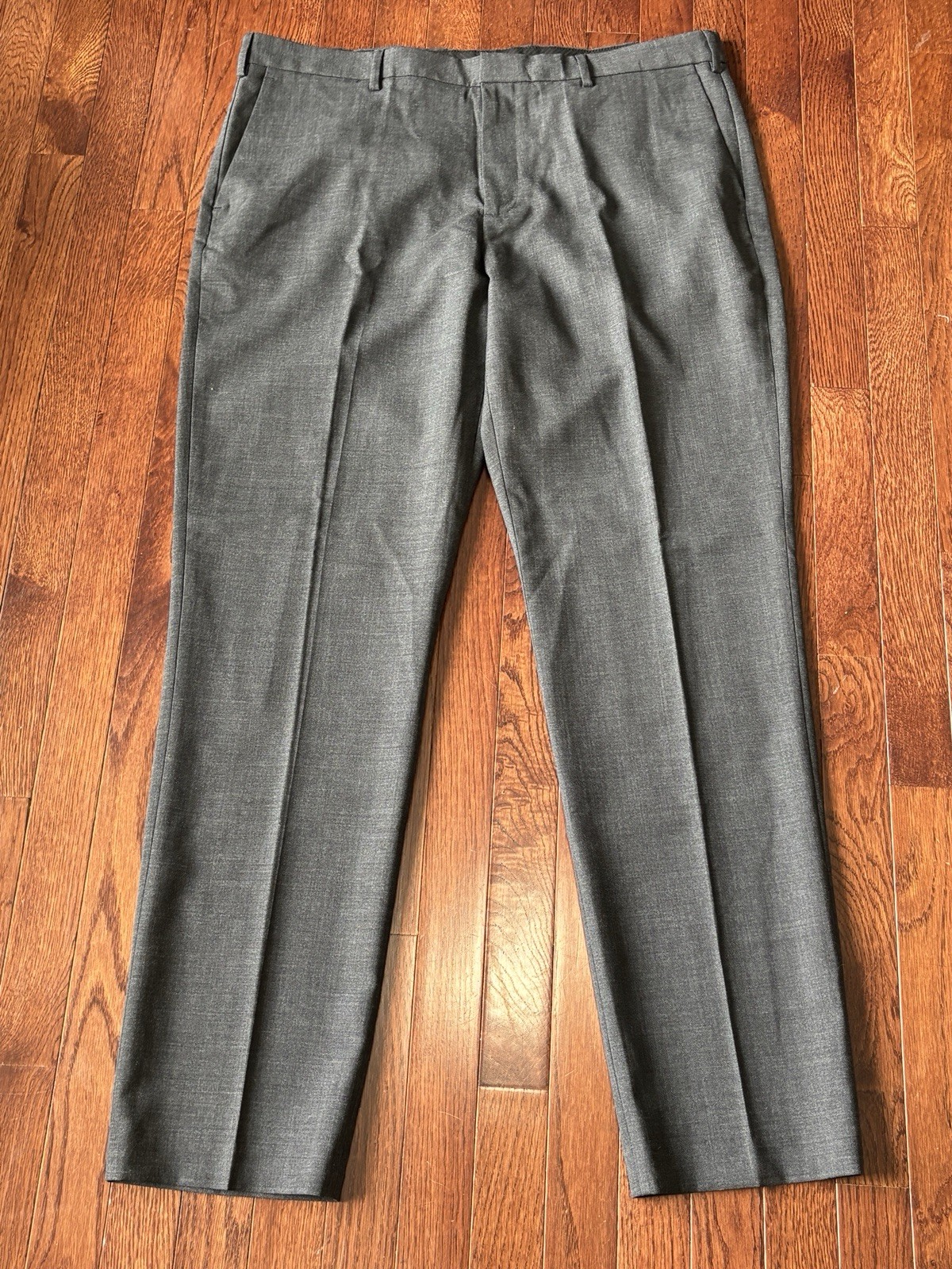 J. Crew Men’s Bowery Dress Pants 38 x 34 NWT Gray Wool Blend