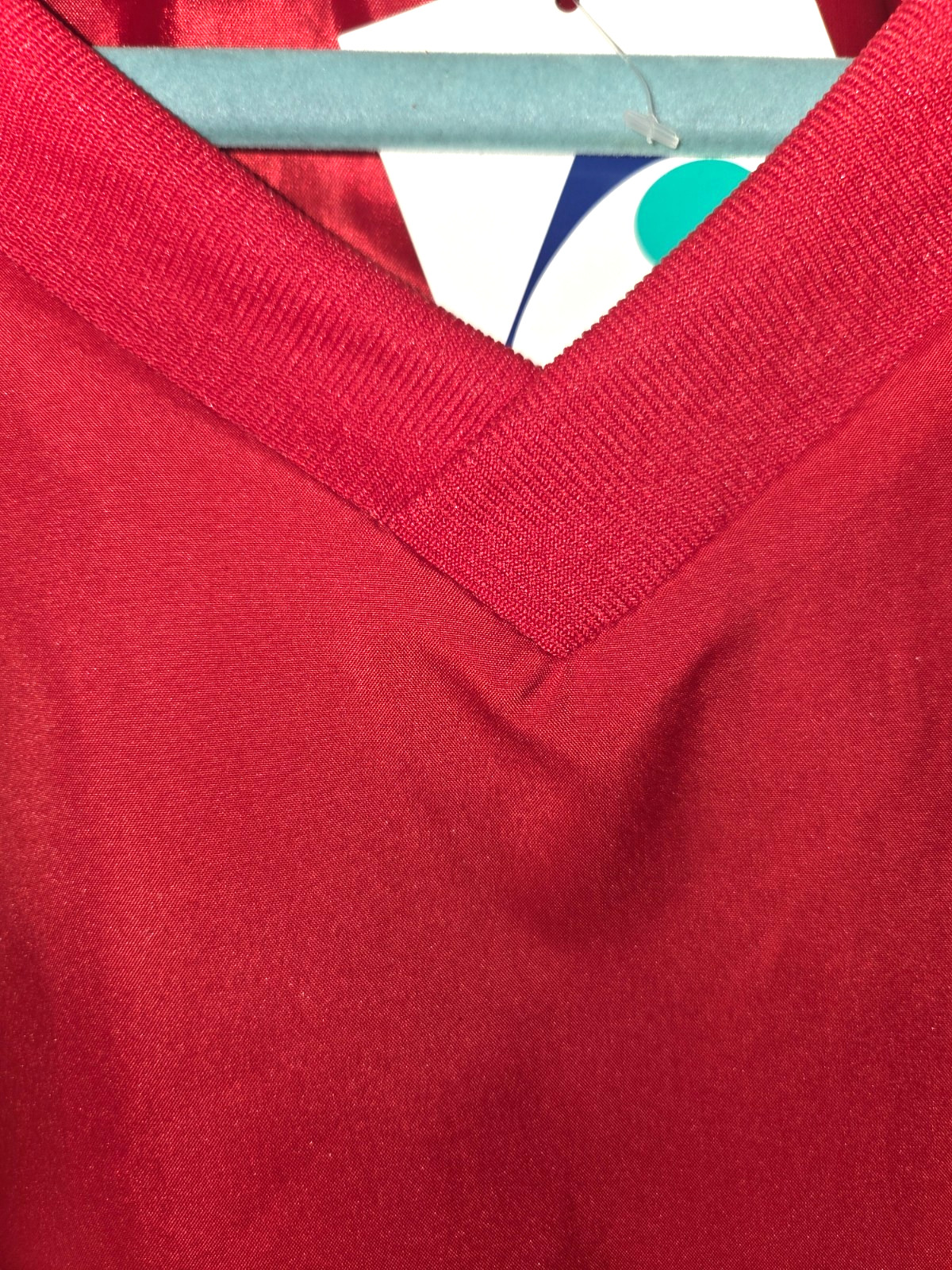 Augusta Sportswear 2XL, Red, Rutgers 67, SS, Windbreaker, NWT, Nice!