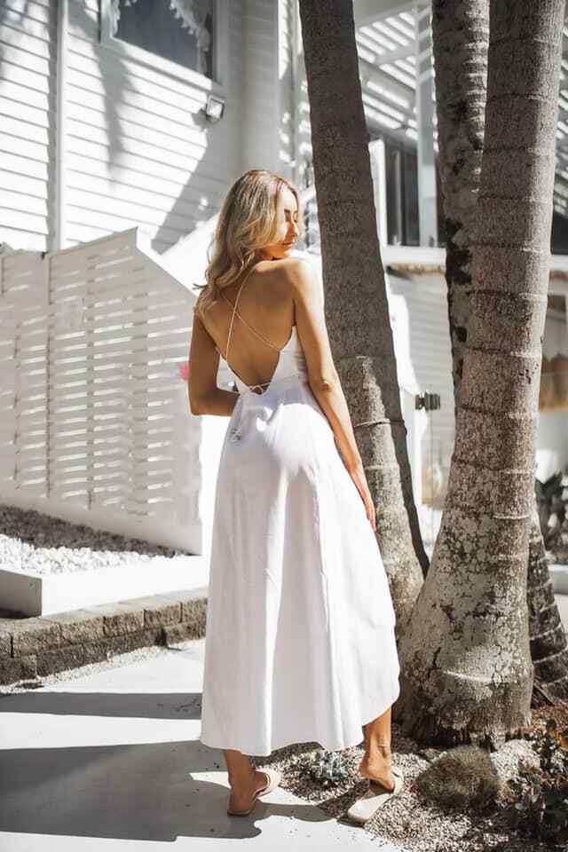 2 WAYS SNOWY OXERA / Maxi Dress