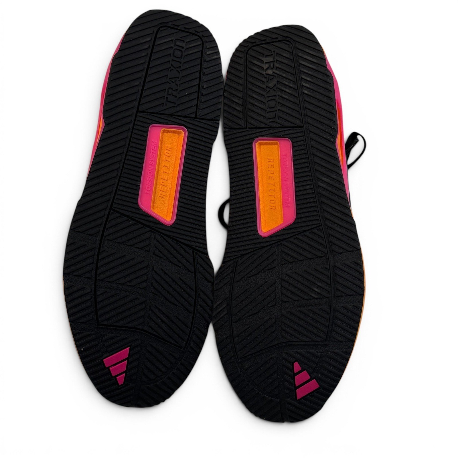 Adidas Mens Dropset Control Training Shoes Black Orange Pink KJ4207 Size 9.5 NEW
