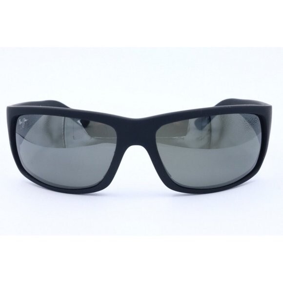 Maui Jim World Cup MJ 266-02MR Black Rubber Polarized Sunglasses – CRACKED LENS