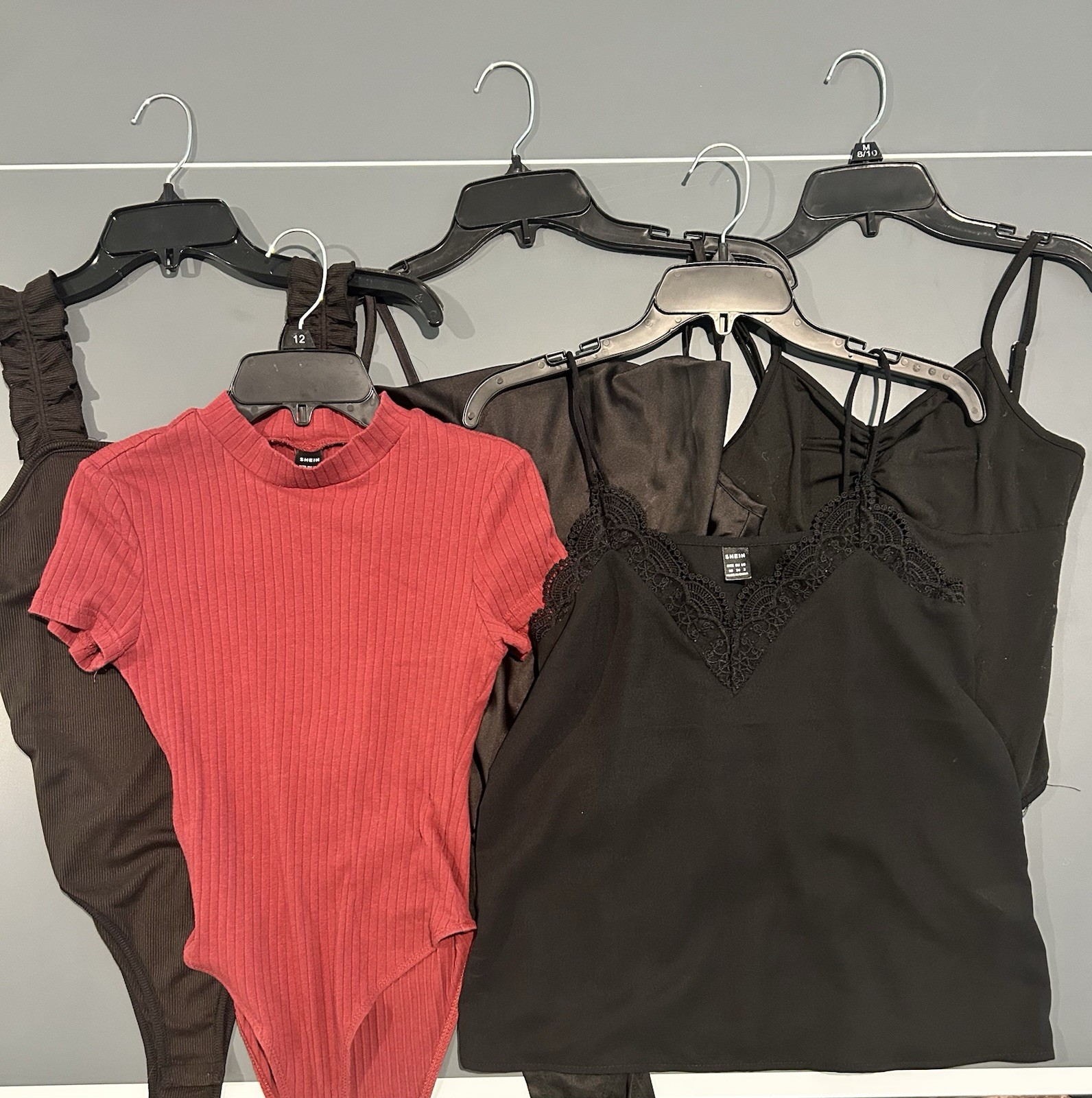 SHEIN Women’s Clothing Lot M | Jeans, Sweater Dress, Bodysuits & Cami