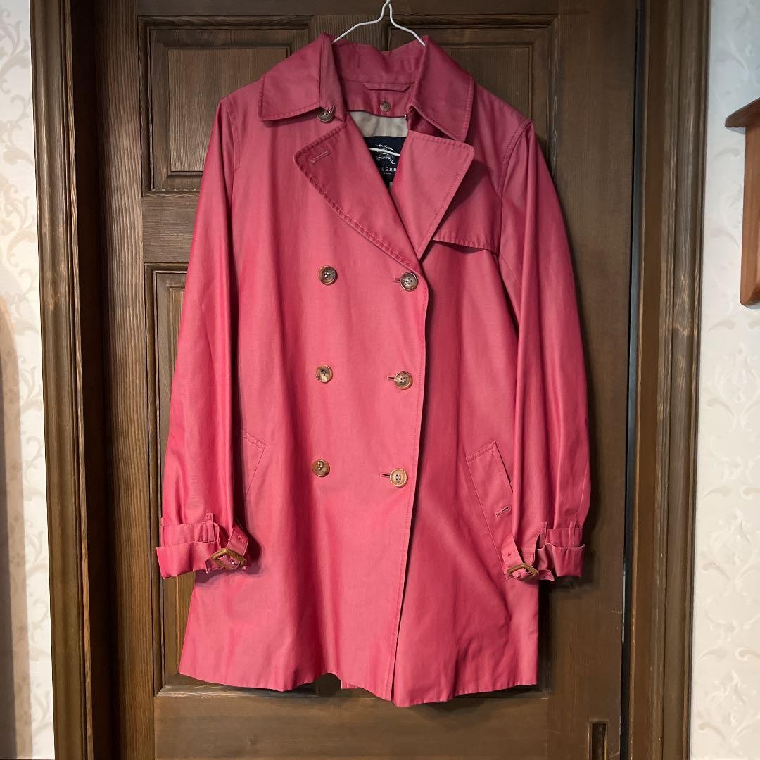 Burberry London trench coat pink