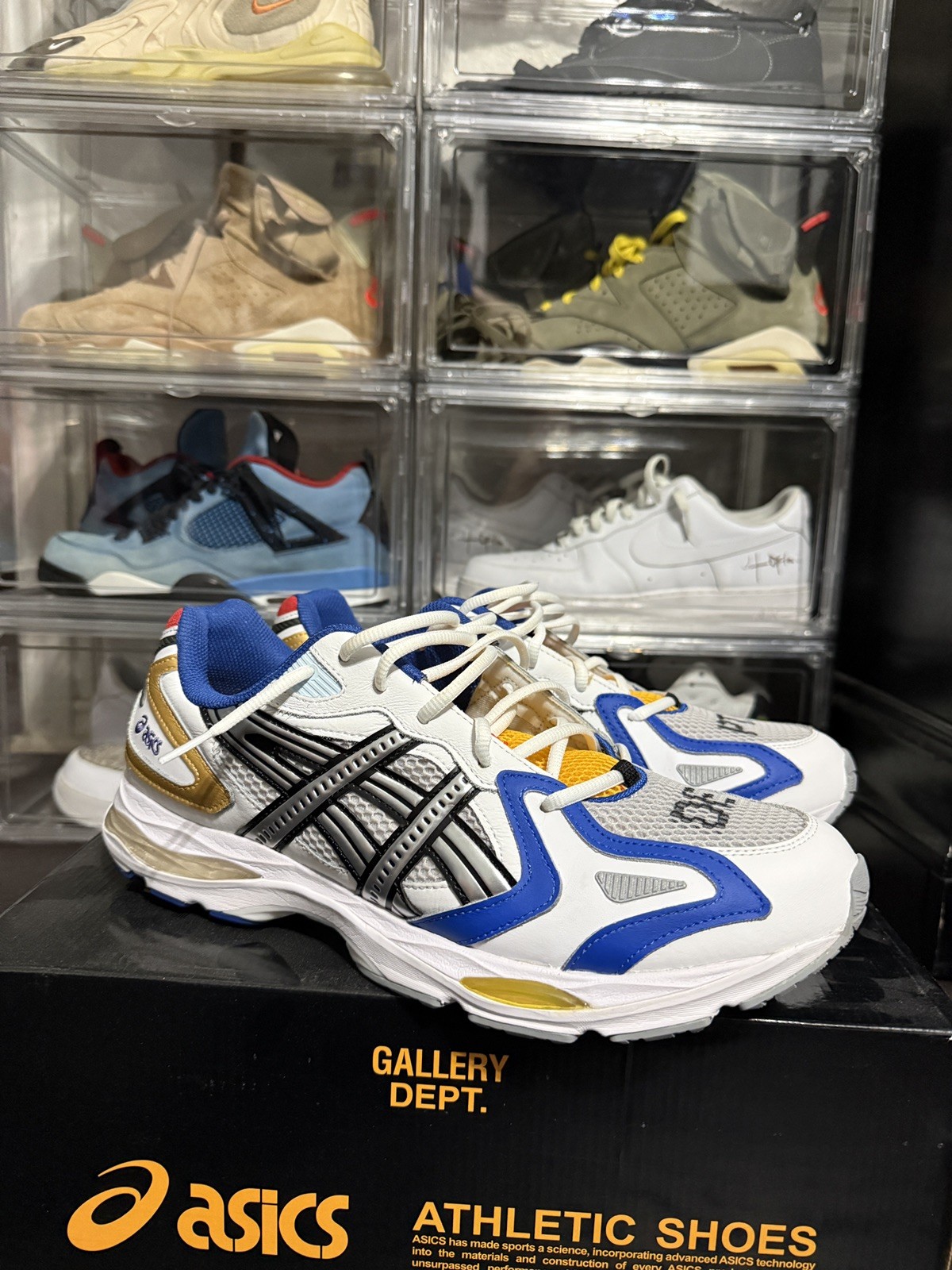 USED ASICS Gel-K1011 Gallery Dept. Mental Energy Multi-Color 386926 Size 13M