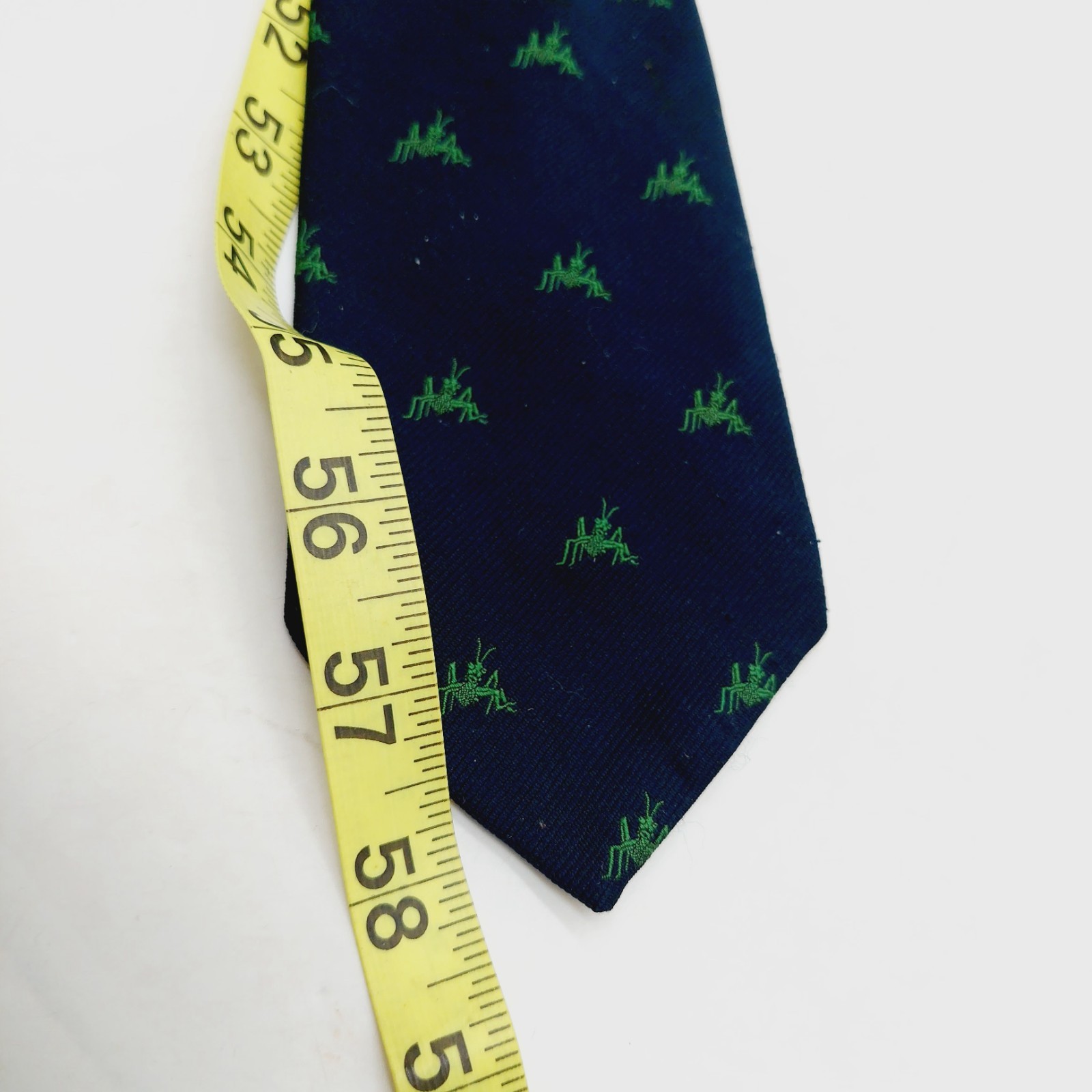 Grasshopper Bug Necktie Blue Green Smithsonian Institution Insects