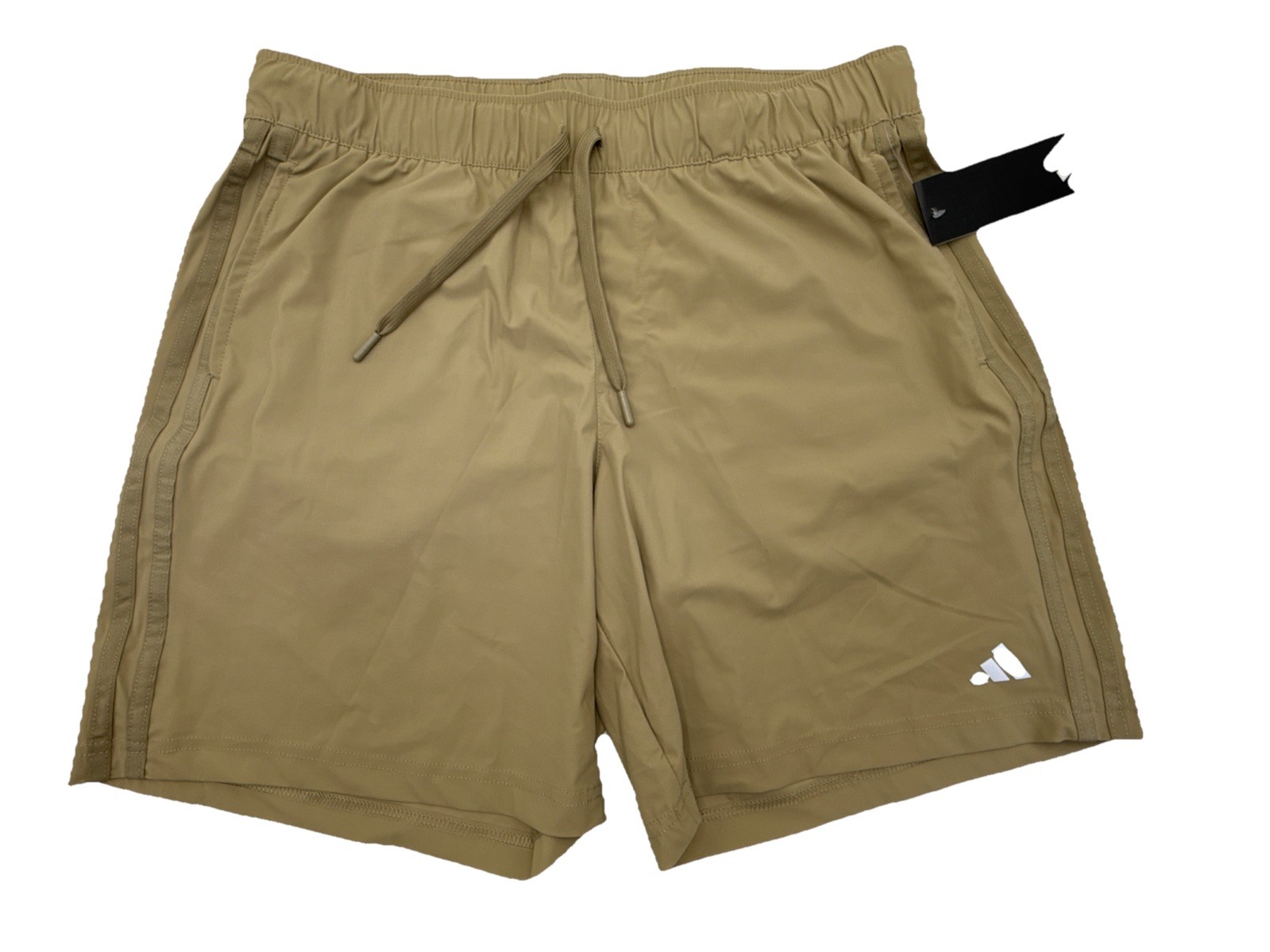 $45 Adidas Men’s Essential Shorts 7″ – ADVR0917 – Hemp – Medium – New With Tags