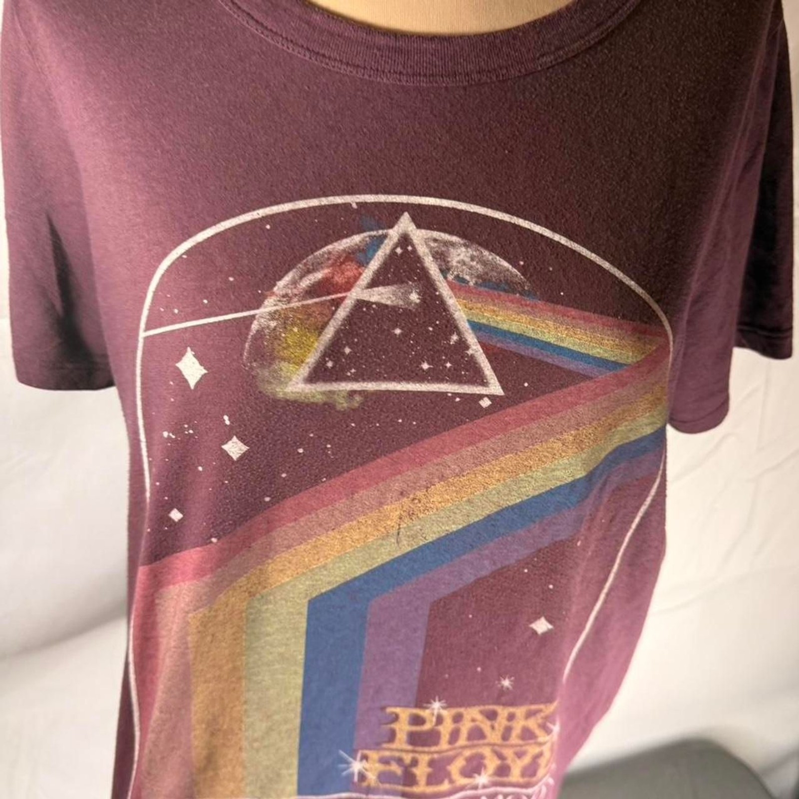 Floyd Women’s Burgundy and Purple T-shirt