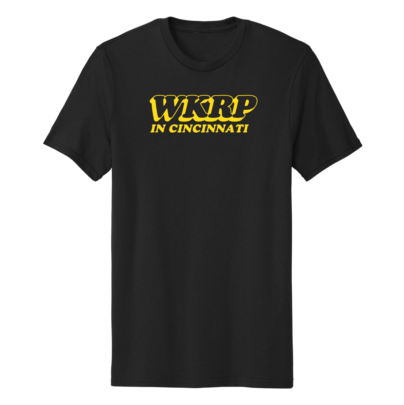 WKRP in Cincinnati T-Shirt – Funny Classic TV Show Johnny Fever Les Nessman 001