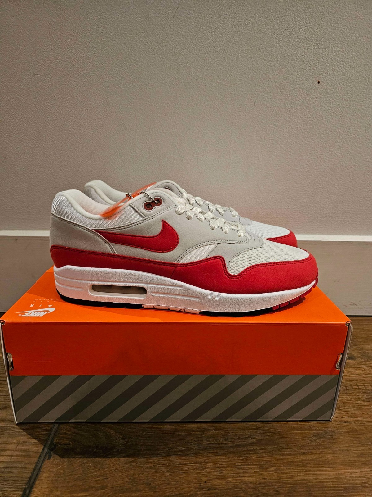 Size 10 – Nike Air Max 1 OG Anniversary 2017 Re-Release Red