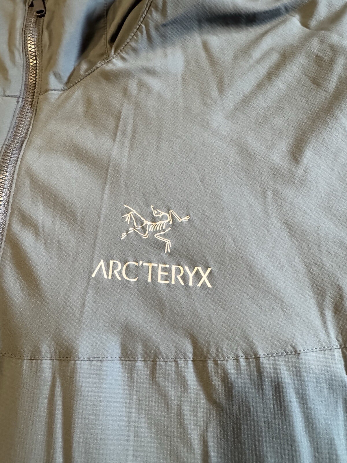 Arcteryx Atom SL Hoody Insulated Full Zip Blue Grey Jacket Mens Size XL Hoodie