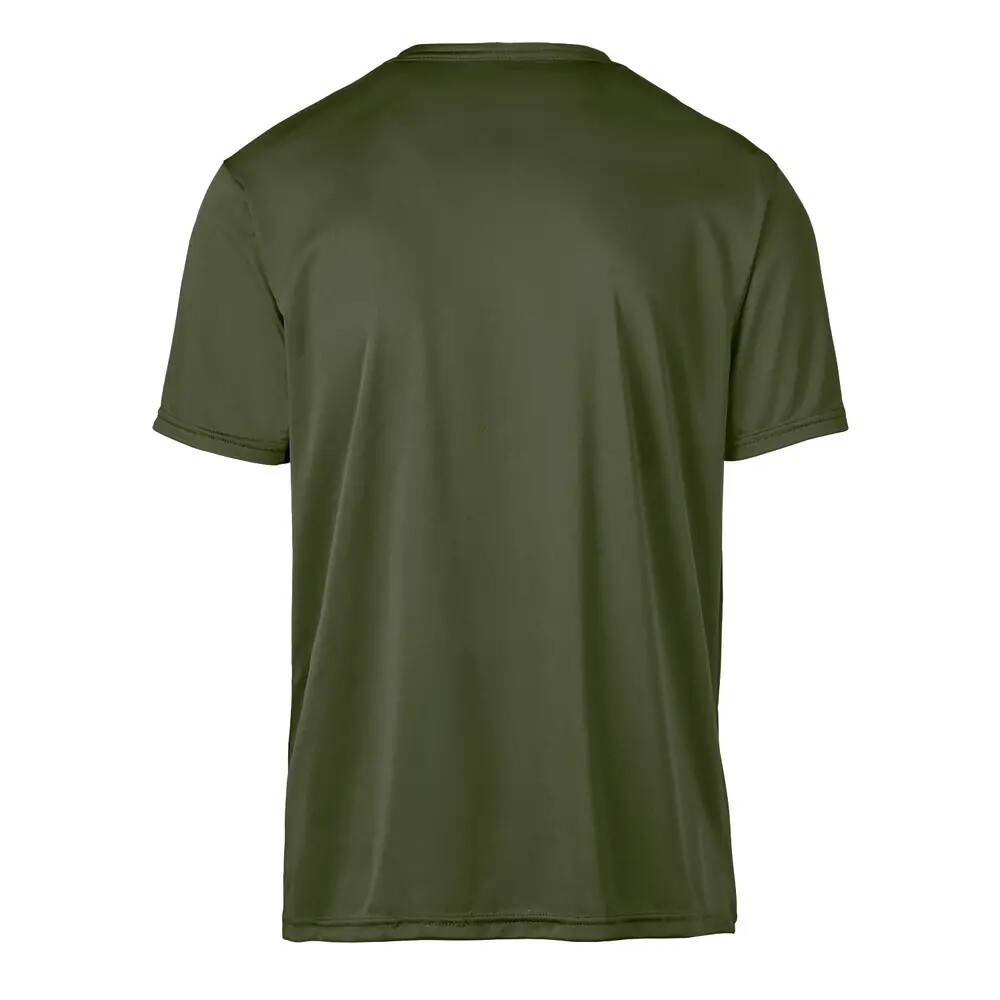 2-Pk Soffe Military Short Sleeve Polyester T-shirt – USA IRR- OD Green