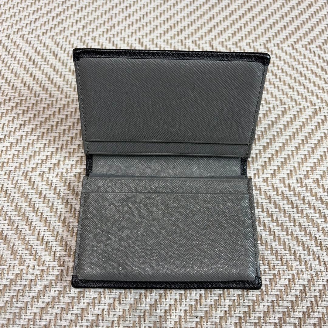 PRADA Business Card Holder Card Case 2M0945 Nero