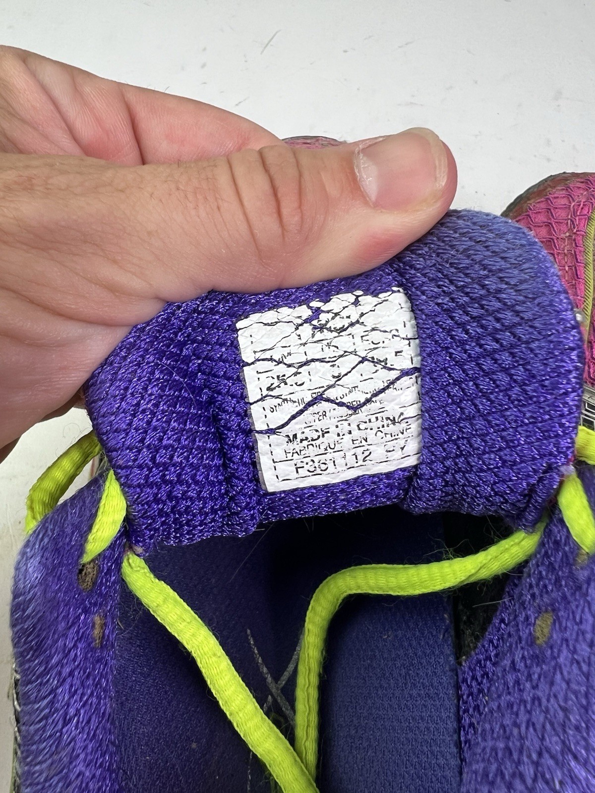 ASICS Gel Kinsei 4 Running Pink Purple Green White T189Q Women’s Size 8