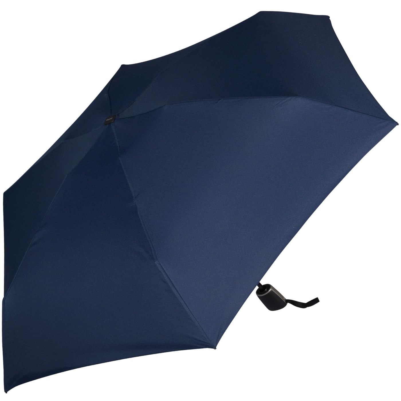 Ladies’ pocket umbrella fibre micro flat with automatic opening Navy