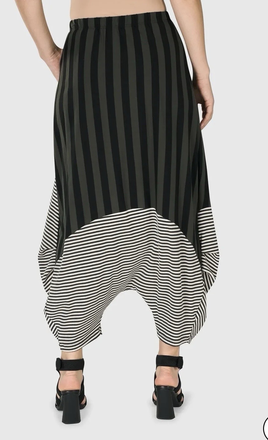 Alembika Urbam Imperial Harem Pants Striped XL with Tags