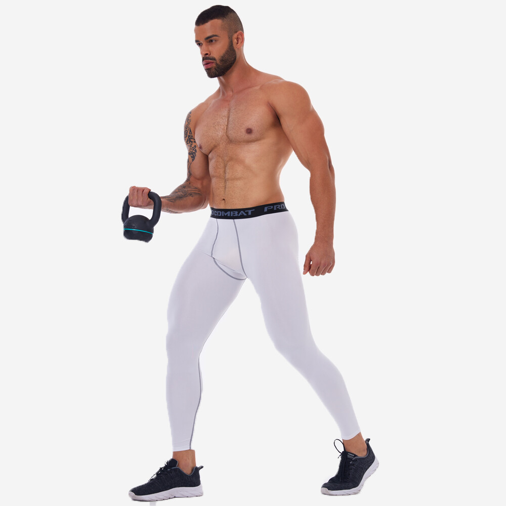 Pantalones Deportivos de Compresion De Hombre Men Sport Compression Base Layer