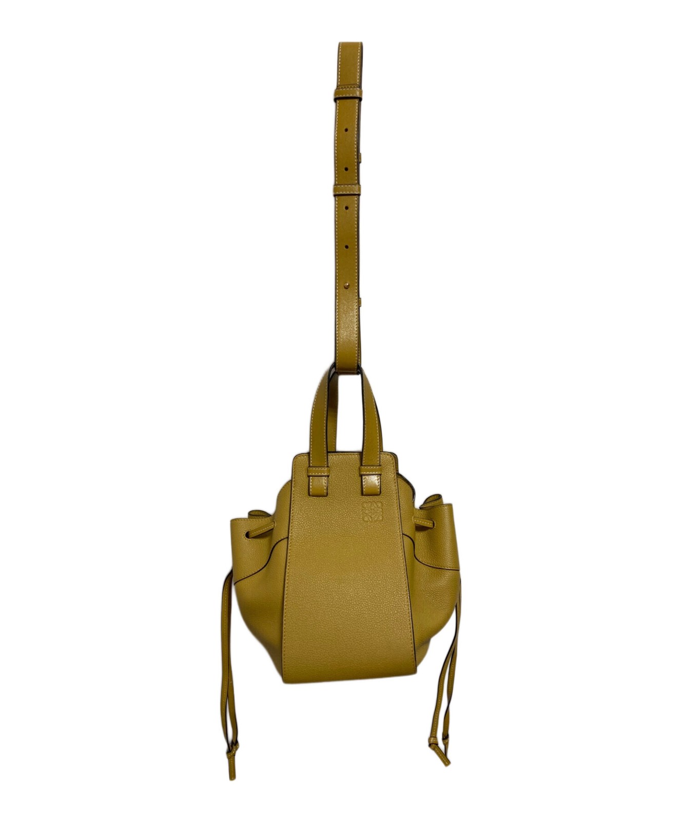 Loewe Hammock Drawstring Bag 061936 Color Yellow Size Width 10.63 in Women 99