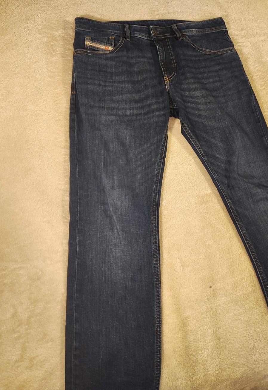 Diesel THOMMER-R Men’s W34 L31 RM065 Slim Fit Blue Stretch Flex Denim Jeans Dark