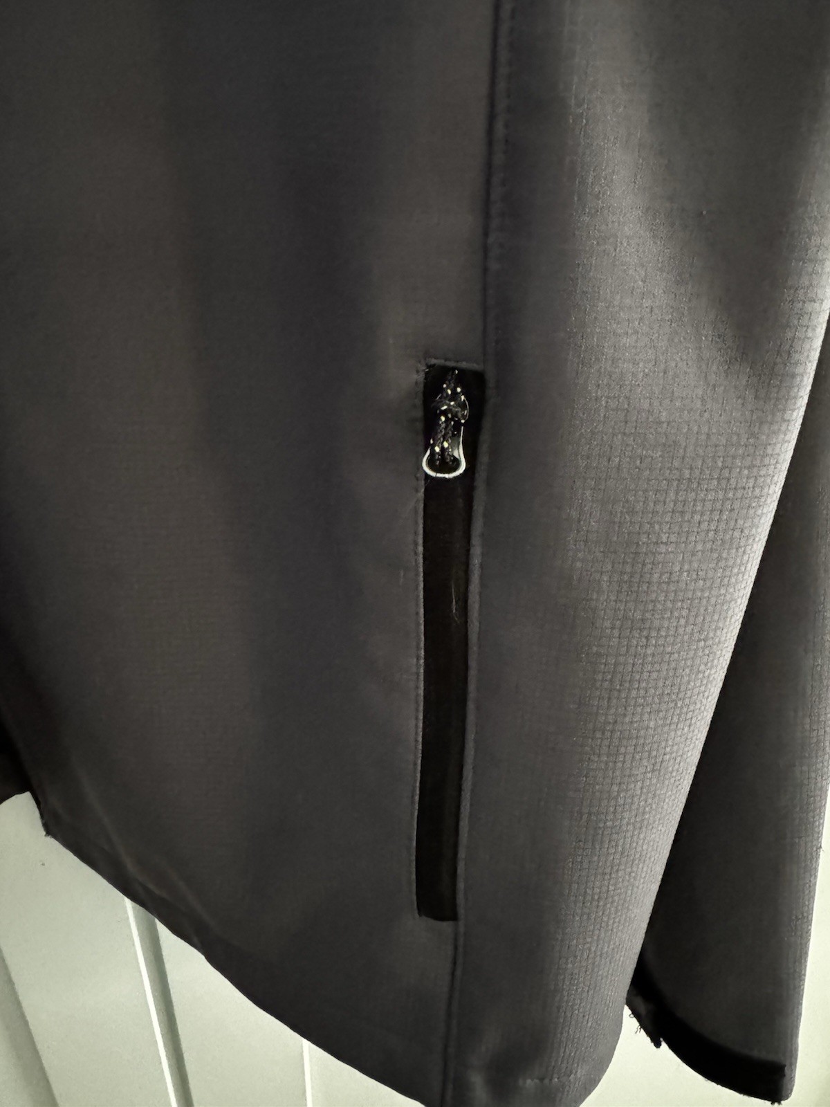 Walls Men’s Gray Stand-Up Collar Full Zip Polyester Jacket Workwear XL