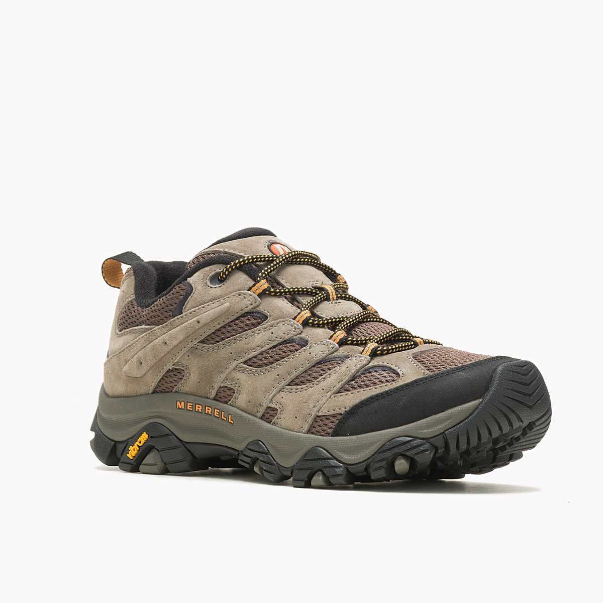 Merrell Men’s Moab 3 Outdoor Hiking Athletic Trainer Shoes, Walnut, Size Options