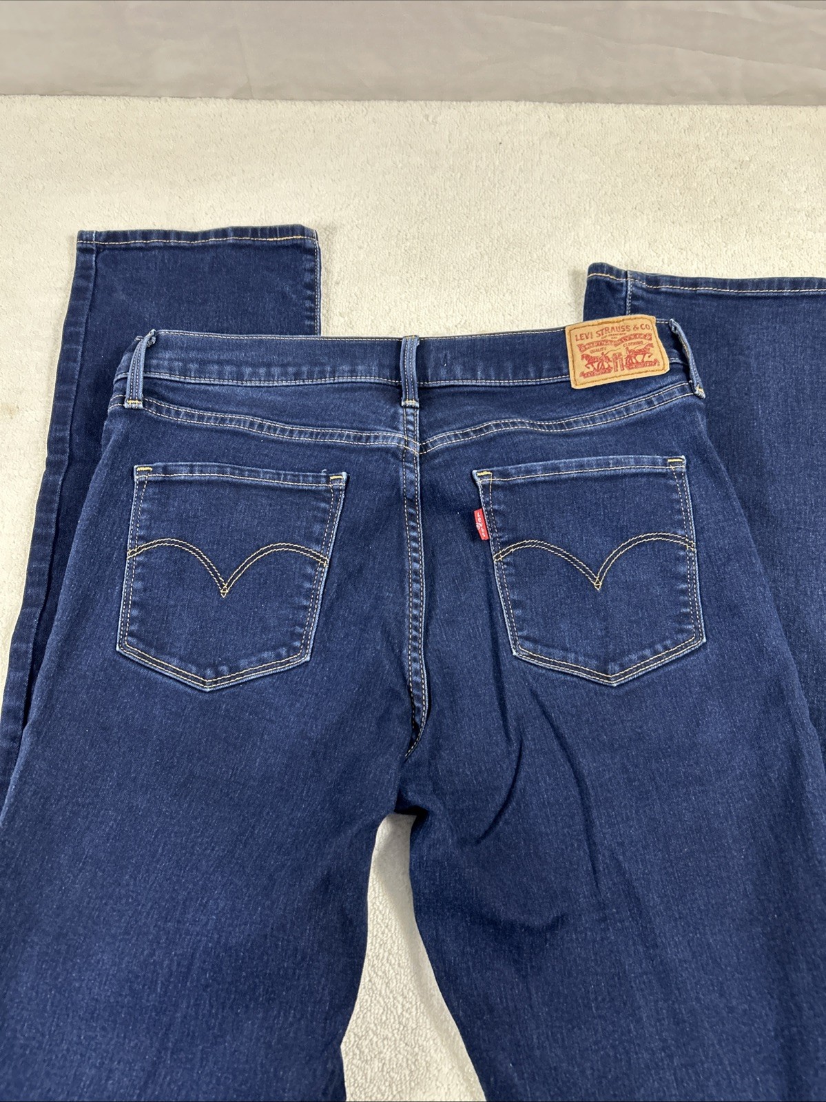 Levi’s 314 Women’s Shaping Straight Stellar Stretch Jeans 29×34 Mid-Rise