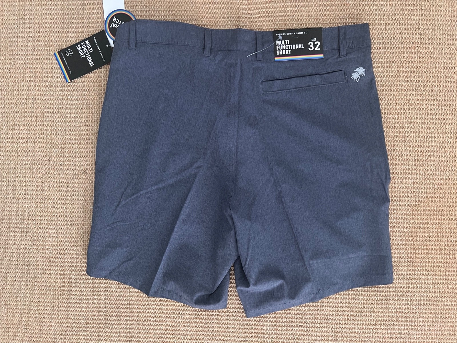 Trunks Surf & Swim Multi Functional Short with Pockets Size 32