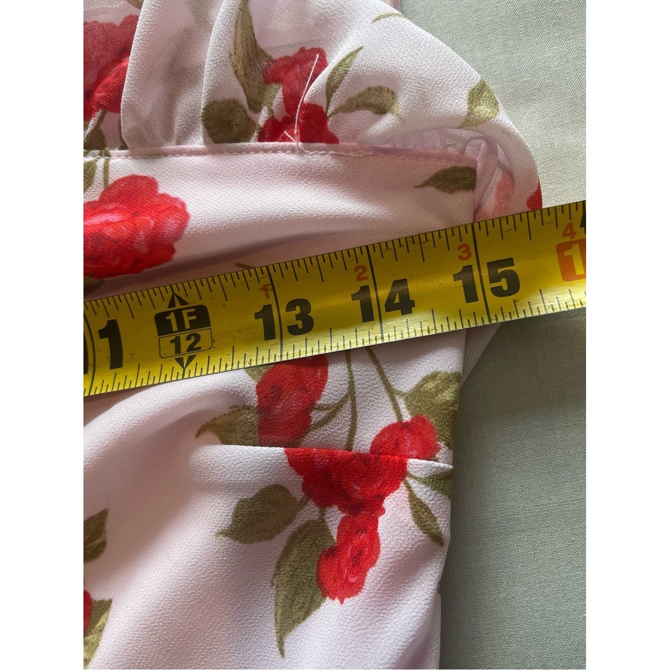 wild fable Pink One-Shoulder Floral Ruffle Maxi Dress with Slit and Zipper NWT