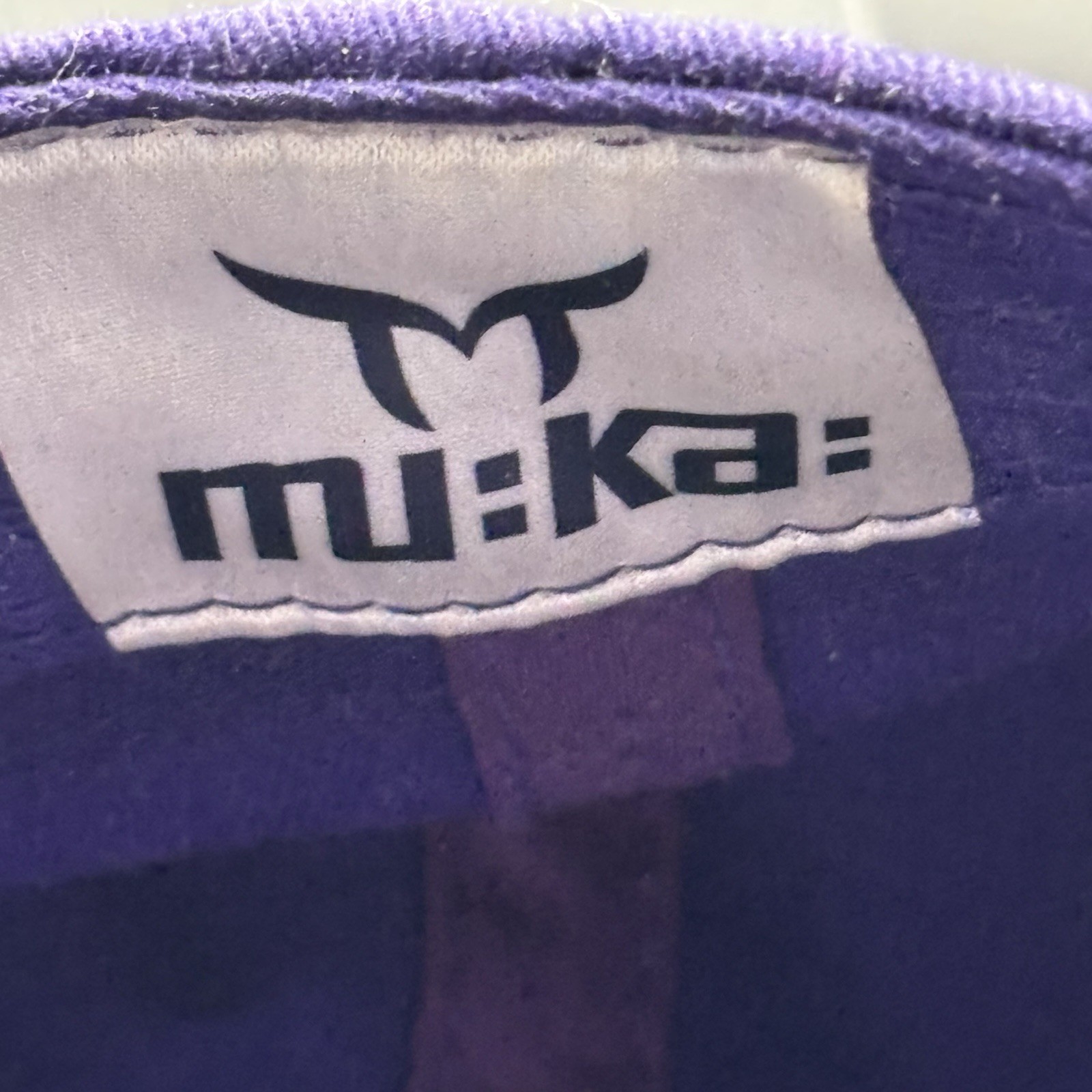 Muka The Original Brand Distressed Purple Hat Cap Monkey Street Wear One Size