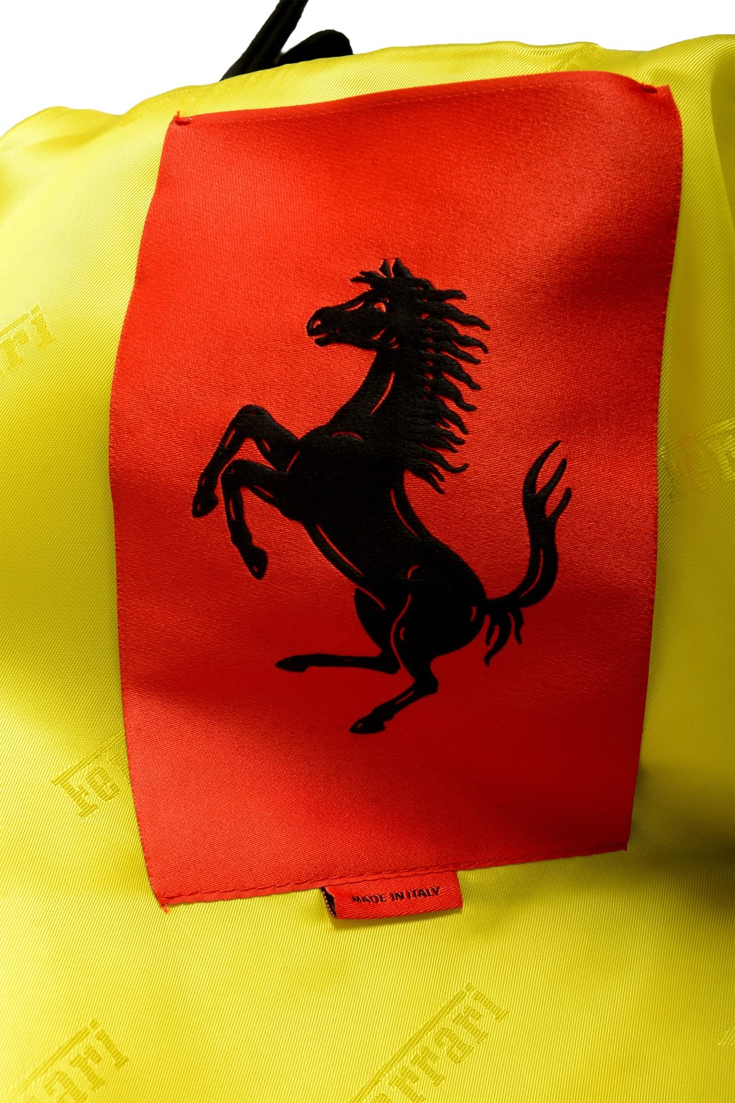 Scuderia Ferrari Men’s Black Wool Cashmere Blouson Jacket US S IT 48