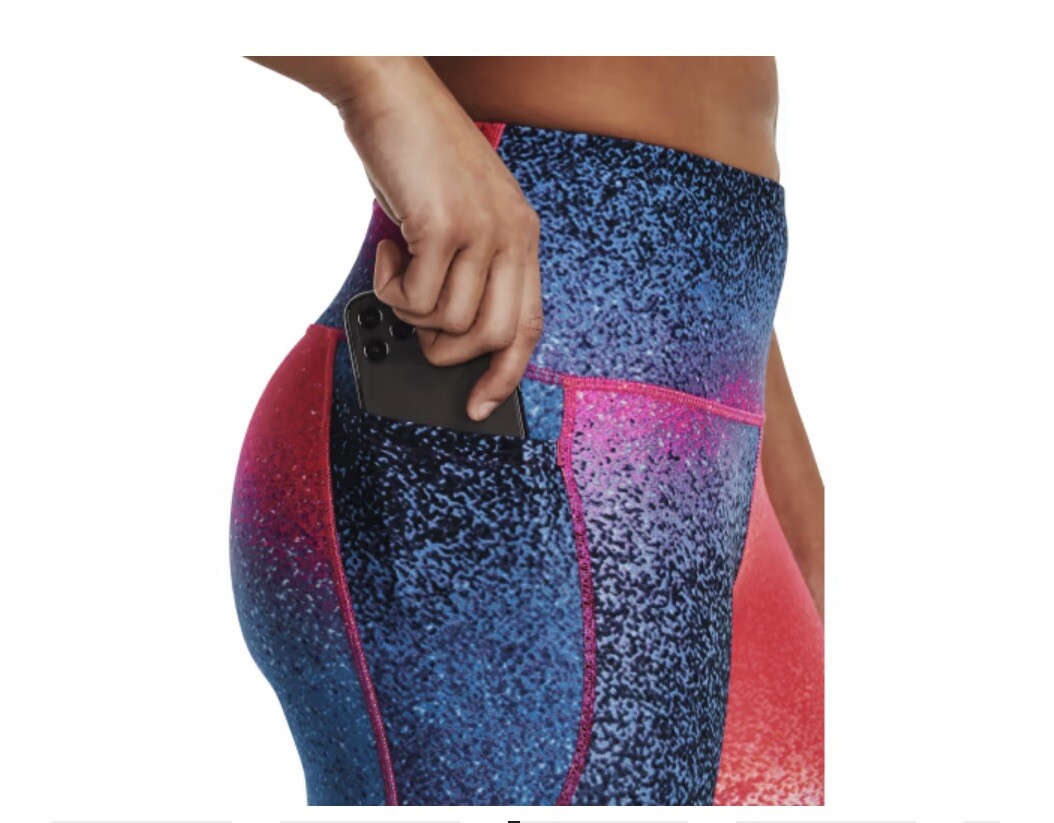 Under Armour HeatGear Armour No-Slip Waistband Printed Large
