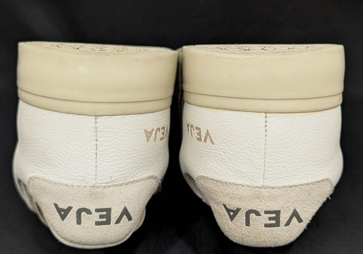 VEJA RECIFE Logo Sneakers EXTRA- WHITE/NATURAL 3 Strap Shoes W 9 M 7 EU 40 $180*