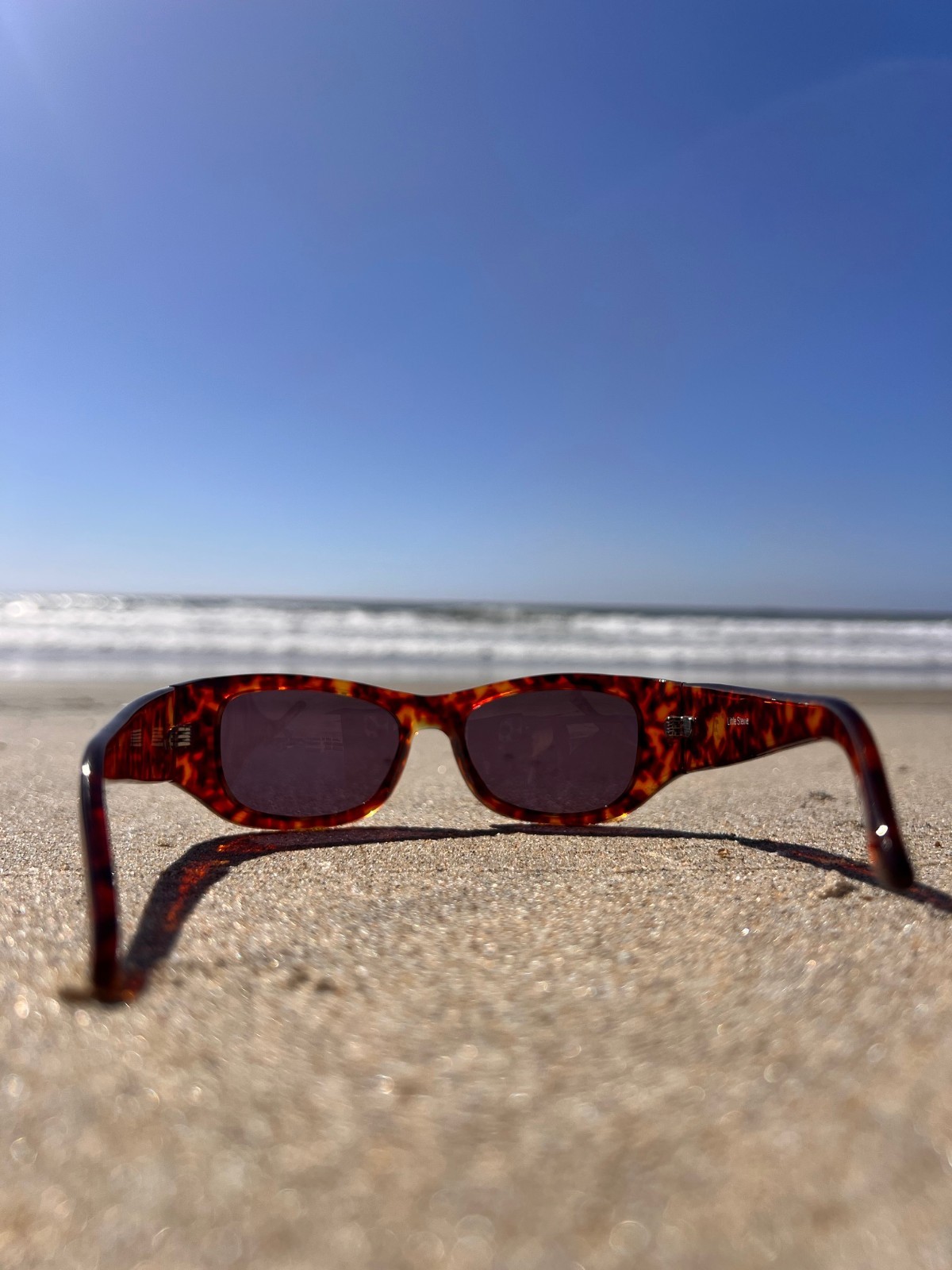 FAB Fashion Sunglasses, made in Japan Adult smallmed NEW “Little Stevie” w/pouch
