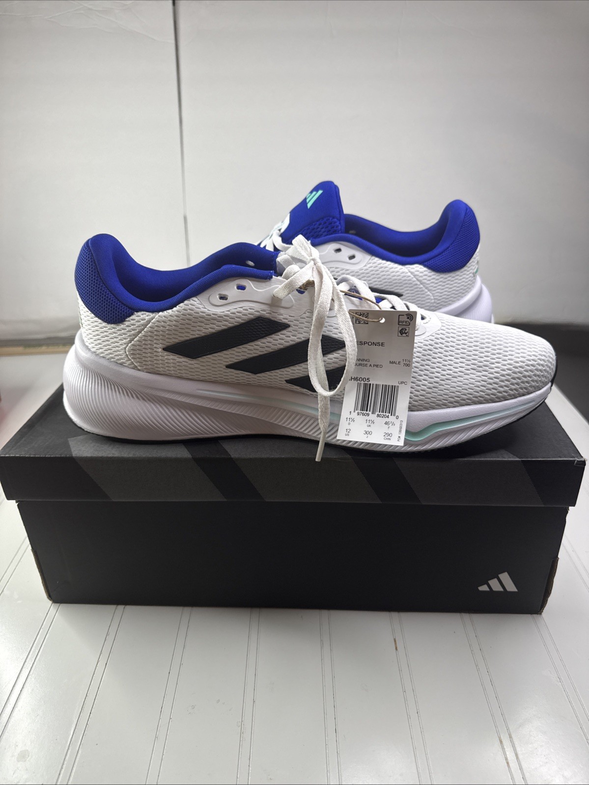 Size 12 – Adidas Response White Aurora Ink