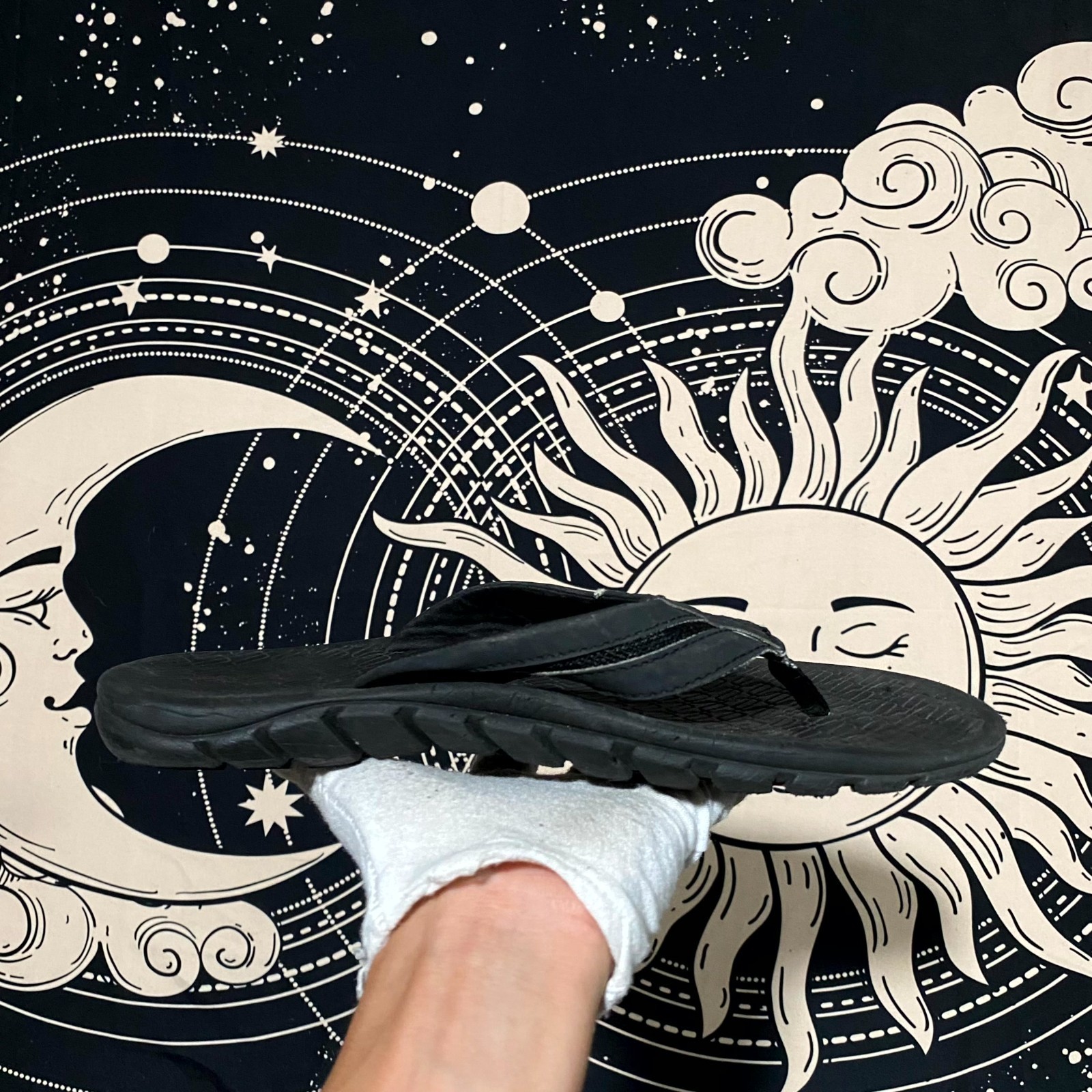 Oakley Operative 2.0 Flip-Flop Thong Sandal Men’s 7.5 Black Comfort Slip-On