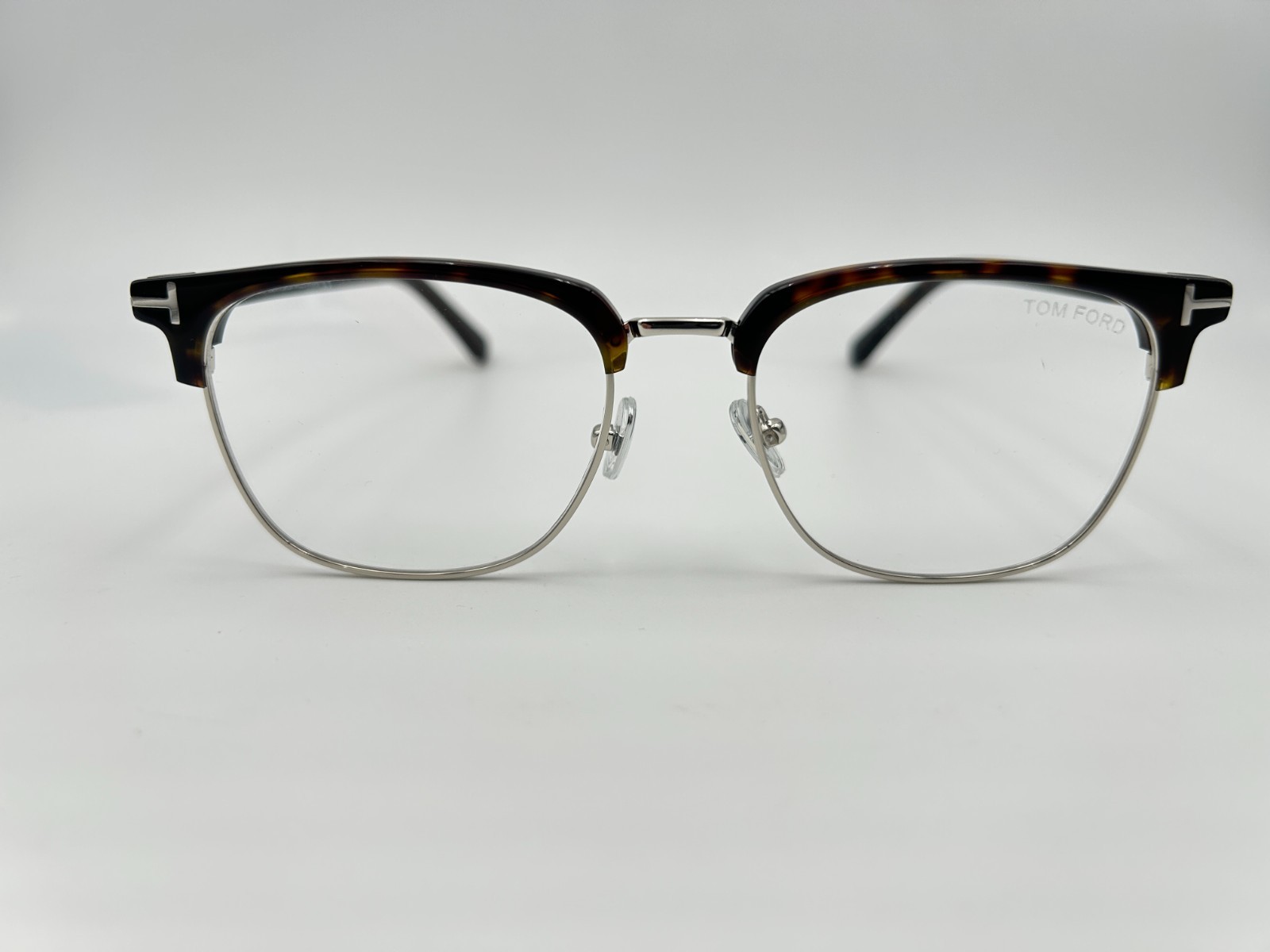 Tom Ford Sunglasses TF5683-B 052 Havana Gold Gray 54 18 145 Clip on Blue light